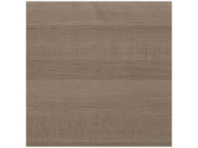 Bush Furniture Universal 72"H 5-Shelf Bookcase with Adjustable Shelves, Ash Gray Laminated Wood (WL12427)