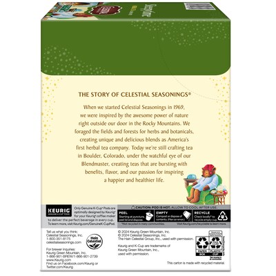 Celestial Seasonings Sleepytime Herbal Tea, Keurig® K-Cup® Pods, 24/Box (14739)