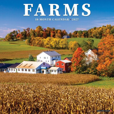 2027 Willow Creek Farms  12 x 12 Monthly Wall Calendar (60223)