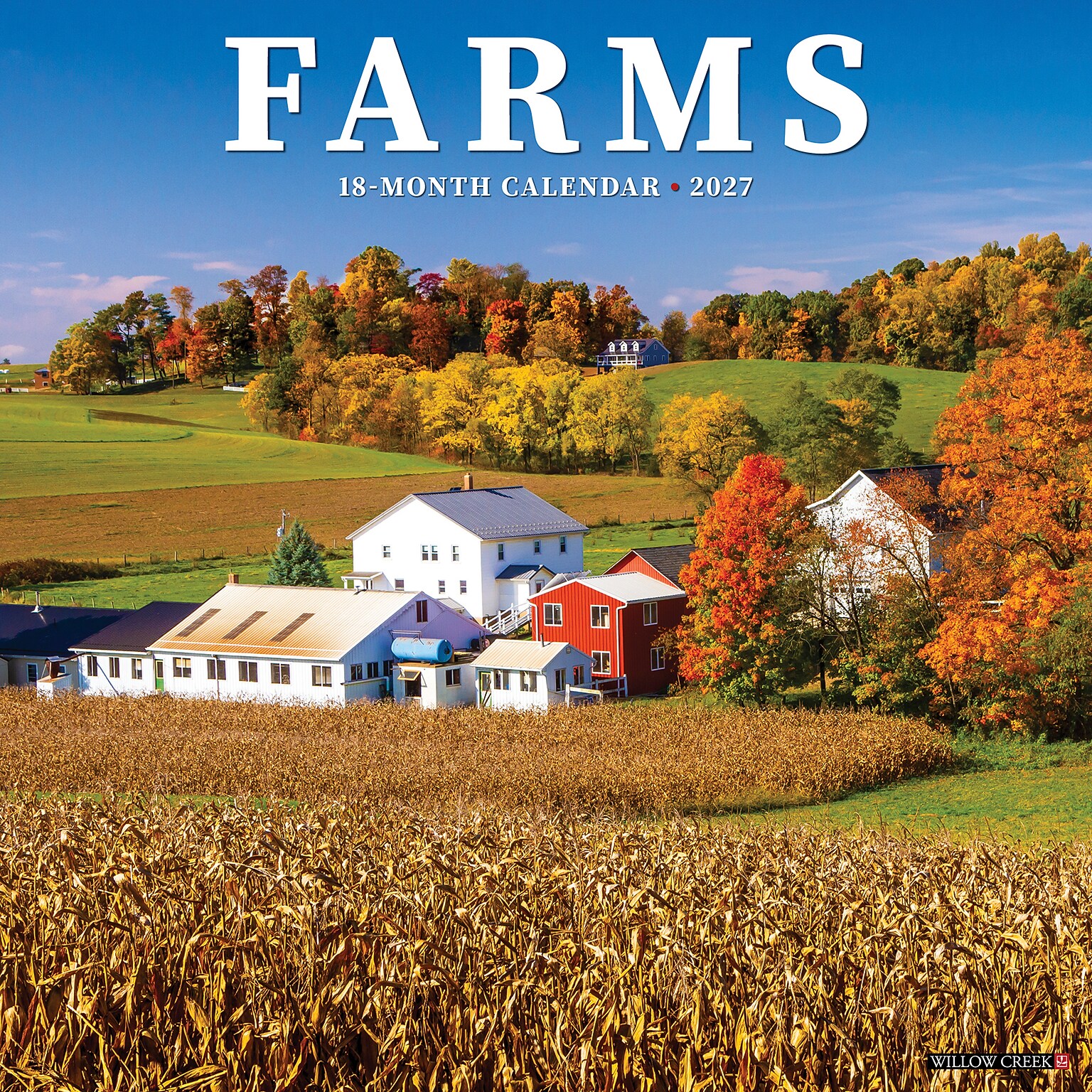 2027 Willow Creek Farms  12 x 12 Monthly Wall Calendar (60223)