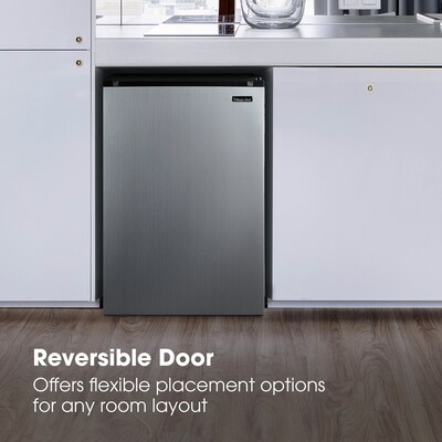 Magic Chef Adjustable Temperature Control Refrigerators, Stainless Steel (HMAR45HCSE)