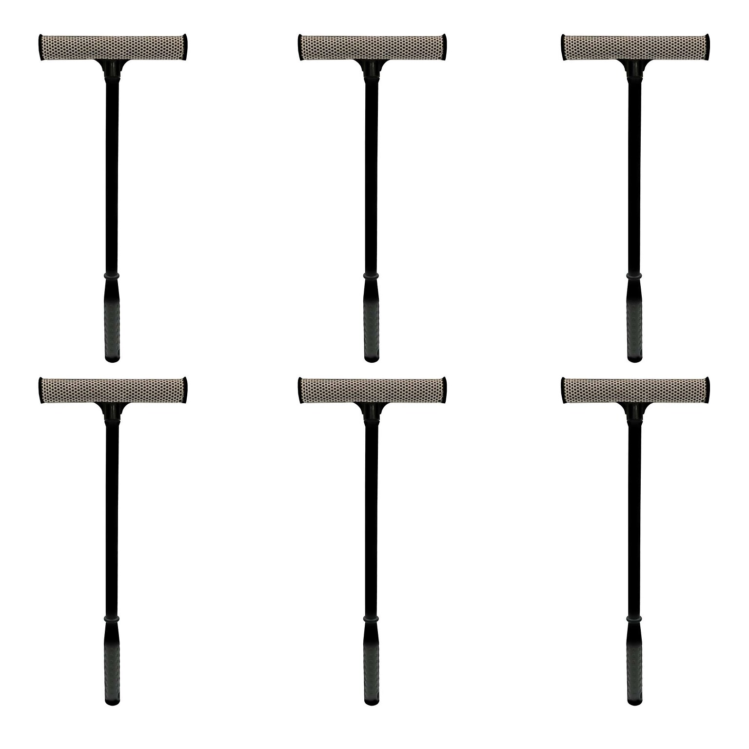 Auto Solutions 36 Window Squeegee, Black, 6/Pack, 6 Packs/Carton (14380)