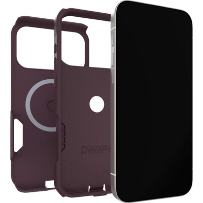 OtterBox Commuter Series MagSafe Phone Case for iPhone 17 Pro Max, Shock Absorbing, Purple Mystery (77-98344)