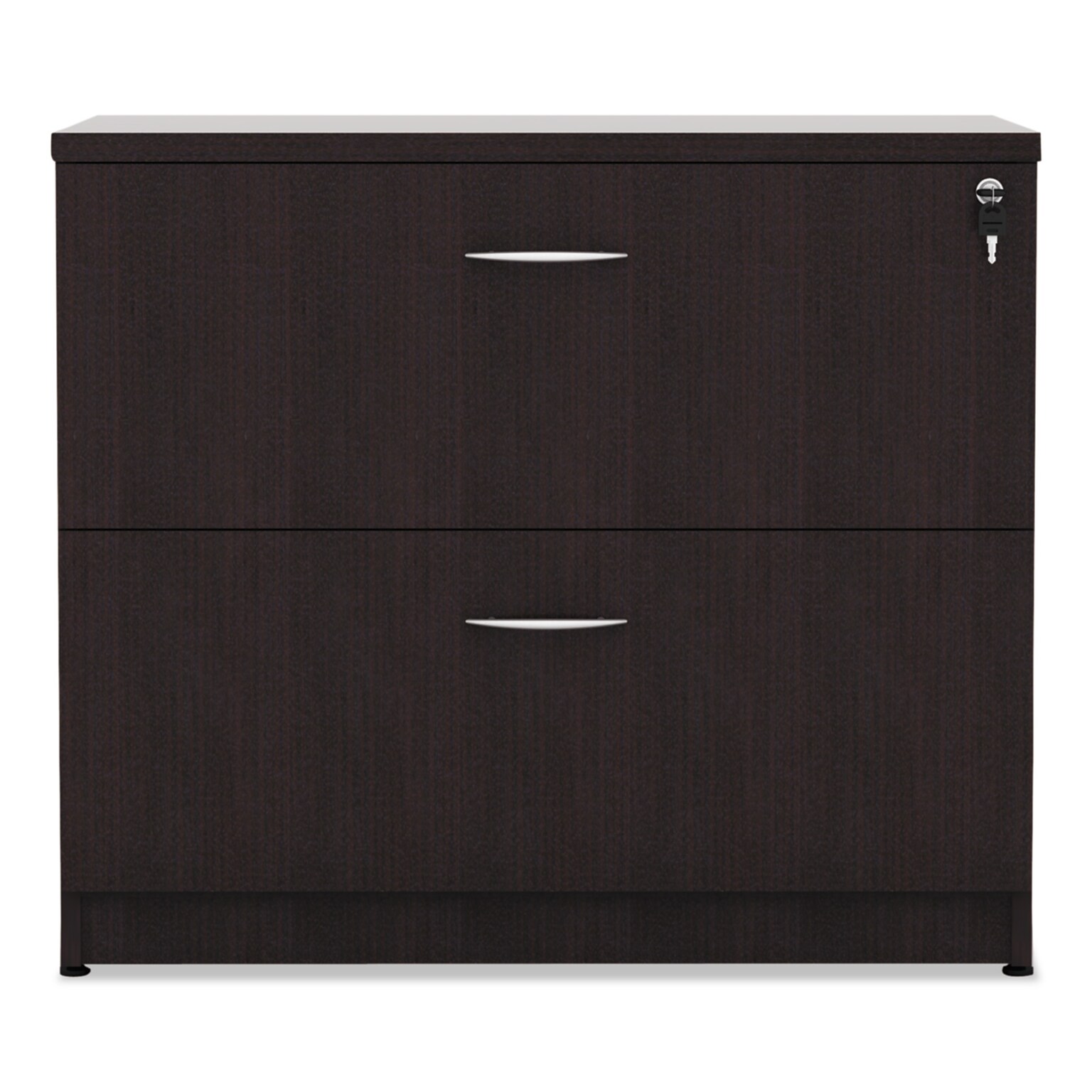 Alera Valencia Series Two Drawer Lateral File, 34w X 22 3/4d X 29 1/2h, Espresso