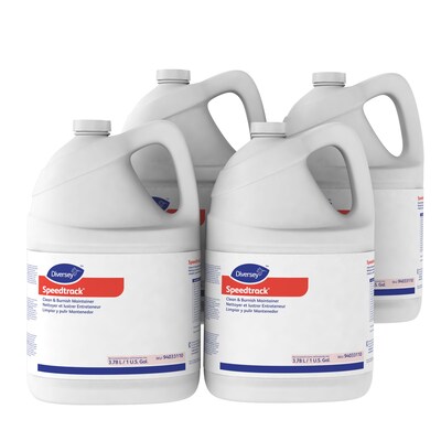 Diversey Speedtrack Floor Cleaner, Unscented, 128 Fl. Oz., 4/Carton (94033110)