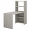 Bush Business Furniture Echo 56W Bookcase Desk, Gray Sand (KI60207-03)