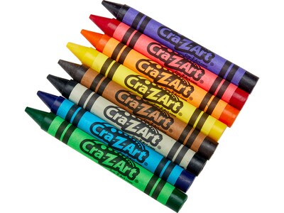 Cra-Z-Art Jumbo Crayons, Assorted Colors, 200/Pack (74006-1)