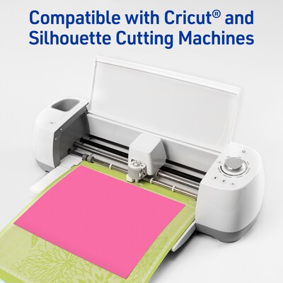 Avery Laser/Inkjet Rectangle Multipurpose Labels, 8.5" x 11", Bright Pink, 10/Pack (94269)