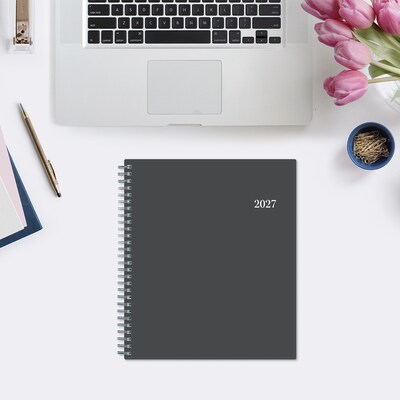 2027 Blue Sky Passages 8" x 10" Calendar Year Monthly Standard Planner, Plastic Cover (100011-27)