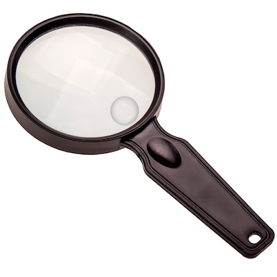 CARSON BigEye 2x Handheld Magnifier & MagniView Magnifier, 2/Pack (KITCSNMAG01)