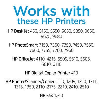 HP 56 Black Standard Yield Ink Cartridge, Prints Up to 520 Pages (C6656AN#140)