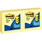 Post-it Pop-up Notes, 3" x 3", Canary Yellow, 100 Sheets/Pad, 12 Pads/Pack (R330-YW)