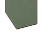 Smead Hanging File Folders, 1/3-Cut Tab, Letter Size, Standard Green, 25/Box (64035)