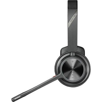 Poly Voyager 4300 UC Wireless Noise Canceling Bluetooth Stereo Phone & Computer On-Ear Headset, MT C