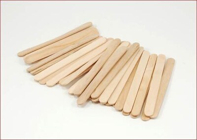 Creativity Street Wood Craft Sticks, Natural Wood (AC3675-01)