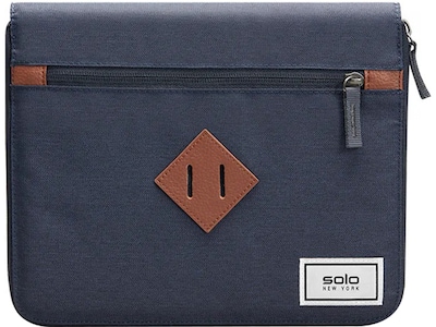 Solo New York Re:cycled Wave 11 Tablet Padfolio, Navy (UBN173-5)