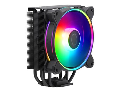 Cooler Master Hyper 212 Halo 120mm Rifle Bearing CPU Air Cooler with RGB Lighting, Black (RR-S4KK-20PA-R1)