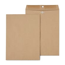 Staples® Clasp & Moistenable Glue #10 Catalog Envelope, 9 x 12, Natural Brown, 100/Box (ST19964-CC