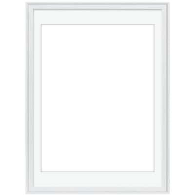 Staples 24" x 36" Plastic Poster Frame, White (PPFRM-SB-W-2436)