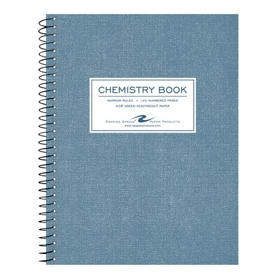 Roaring Spring Paper Products 1-Subject Computation Notebooks, 7.5 x 9.75, Narrow Ruled, 60 Sheets, Blue, 24/Carton (77572cs)