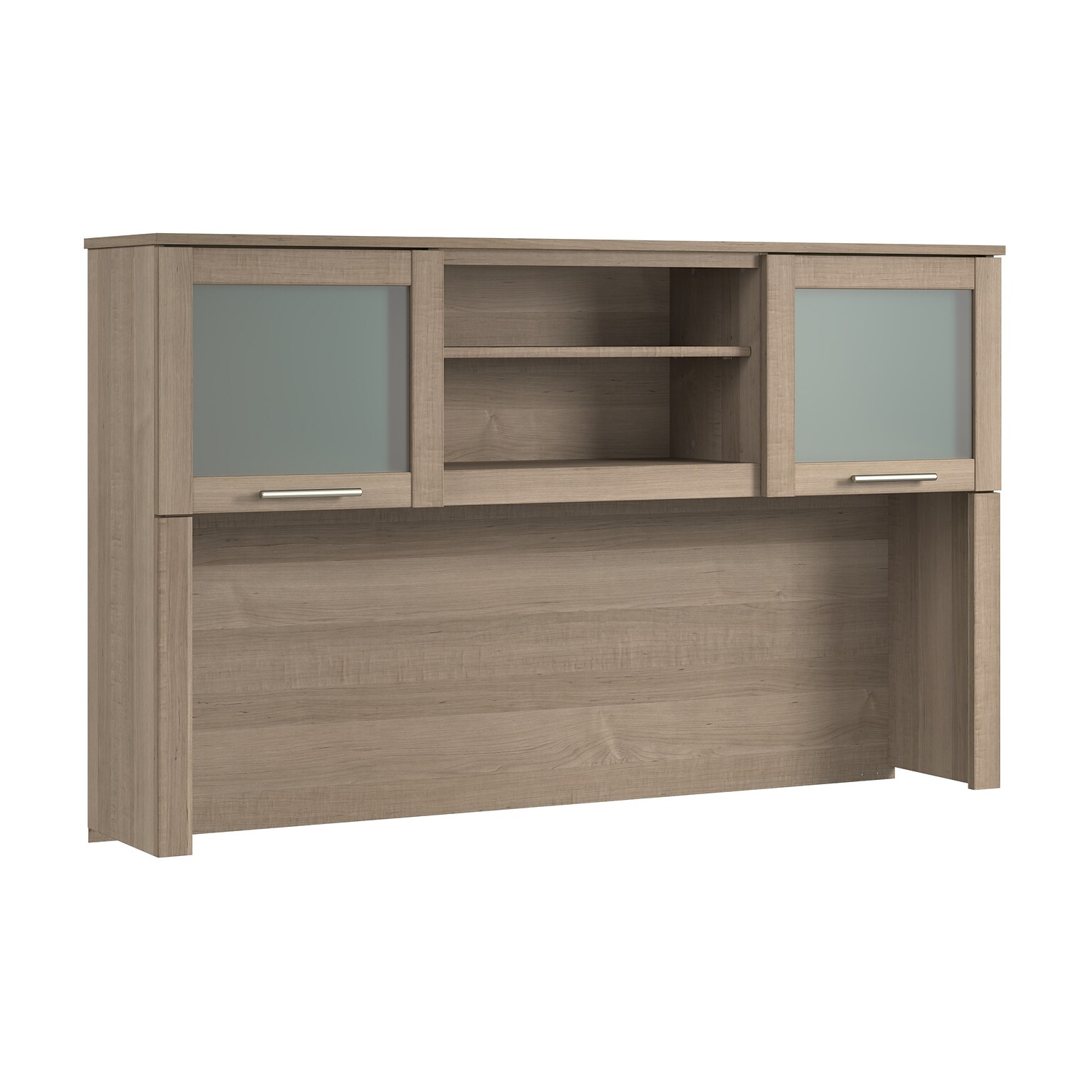 Bush Home Somerset 60W Desktop Hutch, Ash Gray (WC81631)