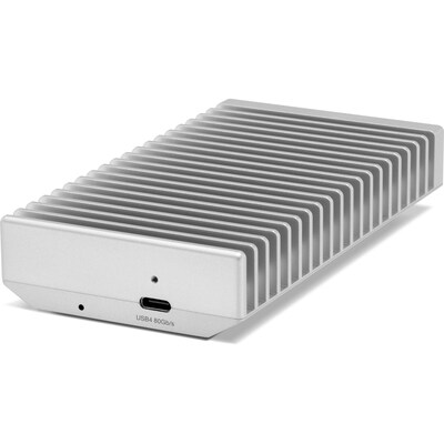 OWC M.2 External Hard Drive Enclosure, SSD, Silver (OWCUS4V2EXP1M2)