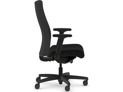 HON Ignition 2.0 Fabric Swivel Task Chair, Black (HIWMUKD.Y2.A.H.CU10.NL.SB.T)