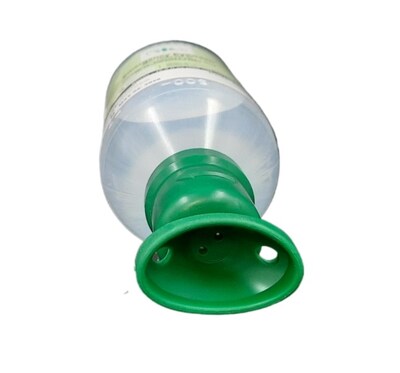 Plus Rinse Saline Eyewash Bottle Refill, 16.9 oz., 2/Pack (45981-2)
