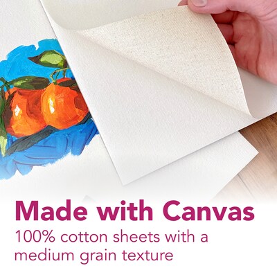 Strathmore 300 Series 18" x 24" Canvas Pad, 10 Sheets/Pad (STTP31518)