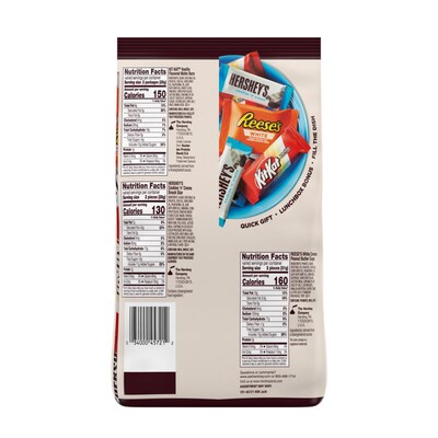 Hersheys All Time Greats White Snack Size White Chocolate Variety Bag, 29.31 oz, 59 Pieces (220-02587)