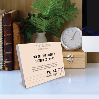 2026 Willow Creek Lyrics to Live By 6.2" x 5.4" Day-to-Day Calendar (56752)