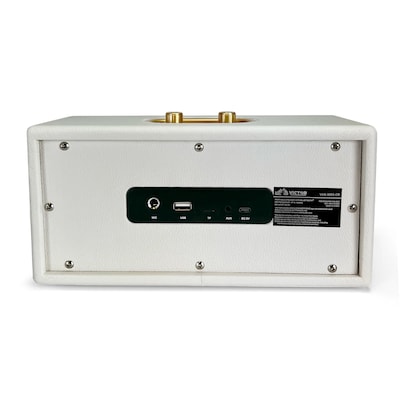 Victor VAS-3003 Portable Wireless Bluetooth Speaker, Cream (VAS-3003-CR)