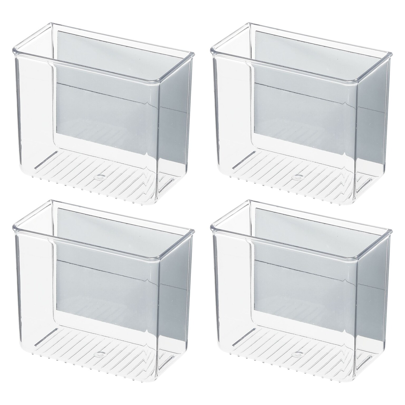 iDesign Magnetic Organizer Bins for Laundry Room - Holds Stain Removers, Dryer Sheets, and Detergent Pods