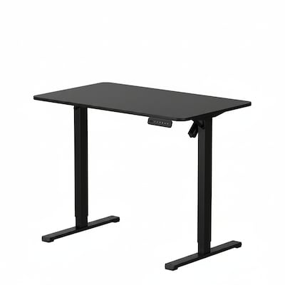 FlexiSpot FQ2 40W Electric Rectangular Adjustable Standing Desk, Black (FQ2B-1060)