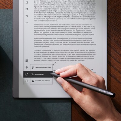 reMarkable 2 10.3" Paper Tablet with Marker Plus, Black (RM113M)