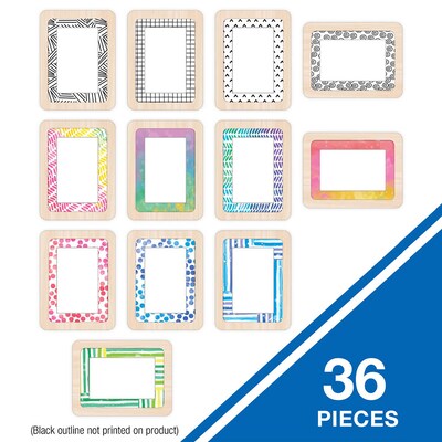 Happily Ever Elementary Creatively Inspired Frame Tags Cut-Outs, 36/Pack, 3 Packs/Bundle (CD-120648-
