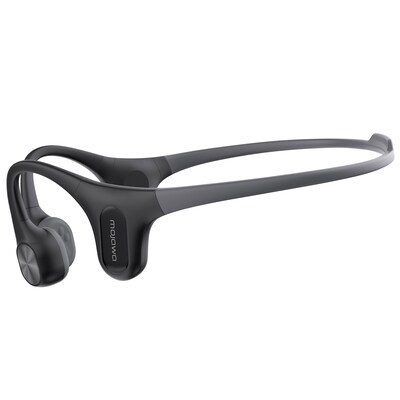 Mojawa Run Air/Mojo 2 Wireless Bone-Conduction Open-Ear Waterproof Headphones, Bluetooth, Black (RA-