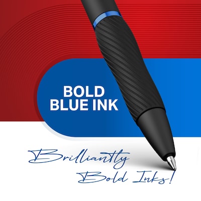 Sharpie S-Gel Retractable Gel Pens, Bold Point, 1.0mm, Blue Ink, 36 Pens/Pack (2096127)