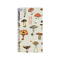 2024-2025 Willow Creek Cottage Mushrooms 3.5 x 6.5 Academic Weekly & Monthly Planner, Paper Cover,