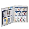 SmartCompliance First Aid Only Office Cabinet, ANSI Class A/ANSI 2021, 25 People, 94 Pieces, White (