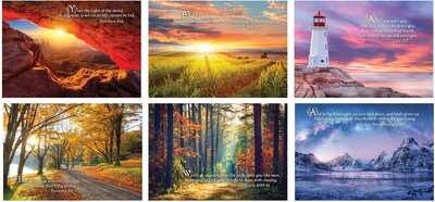 Luxe Christian Grace Spiral Wall Calendar