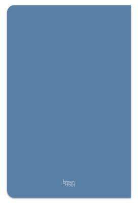 BrownTrout Pantone 5.25 x 8.25 Lined Compact Journal, Paper Cover, Blue (9781975480578)