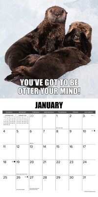 2026 Willow Creek In Otter News 12" x 12" Monthly Wall Calendar (51559)