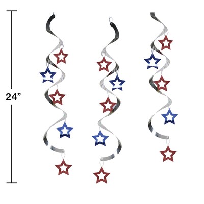 Creative Converting Patriotic Party Tableware and Decor Kit, Serves 8 (DTC8655E4A)