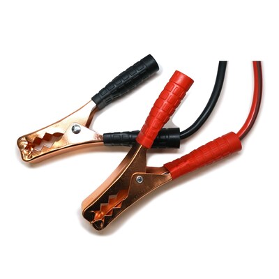 Pennzoil All Season Booster 12' Cable, 10 Gauge, Red & Black, 6/Pack, 2 Packs/Carton (14825)