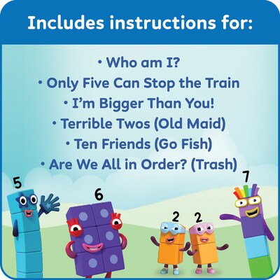 hand2mind Numberblocks Playing Cards