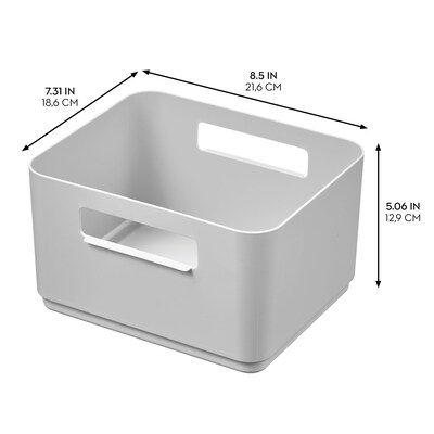iDesign Pantry Plastic Organizers, Gray (28225M2)