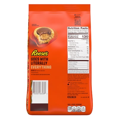 Reese's Miniatures Peanut Butter Milk Chocolate Cup, 30 oz. (246-00412)
