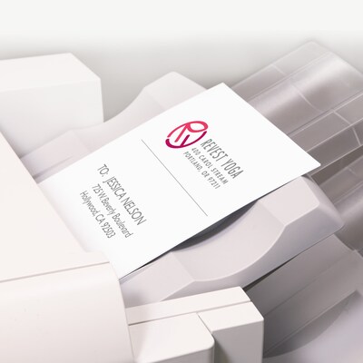Avery Copier Shipping Labels, 8-1/2" x 11", White, 100 Labels/Box (5353)