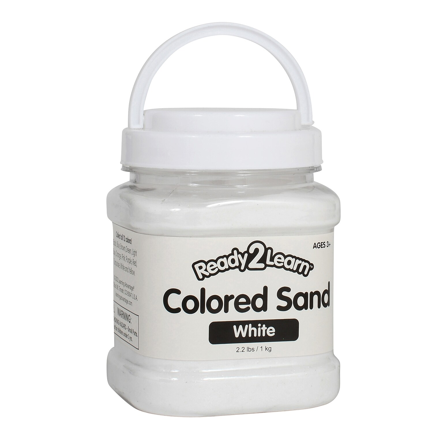 Ready2Learn Colored Sand, White (CE-10110)